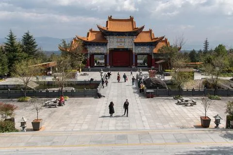 The Three Pagodas Stock Photos