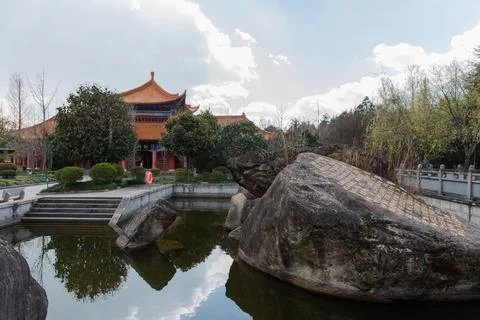 The Three Pagodas Stock Photos