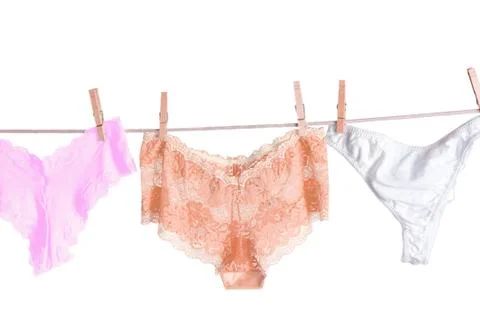 Three Pair of Panties Stock Photos
