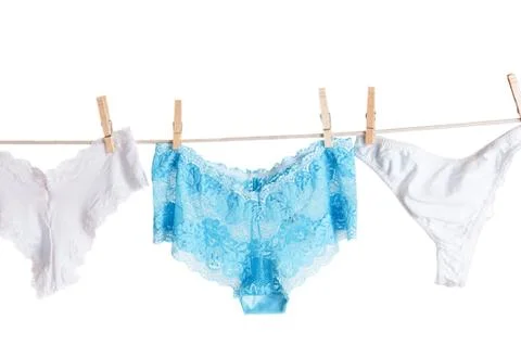 Three Pair of Panties Stock Photos