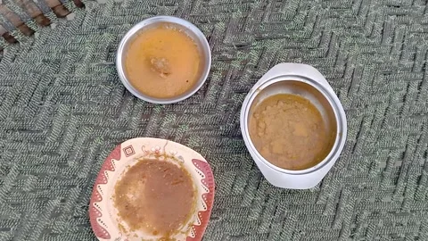 Three Pakistani Dishes Right Side View Traditional Cuisine Shot Vidéo 348118971