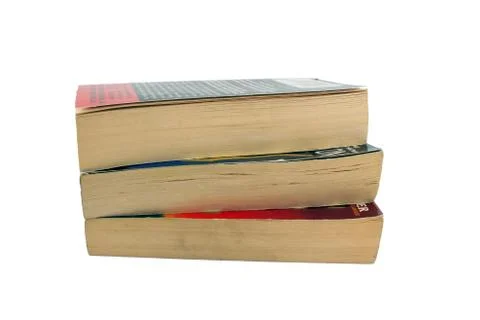 Three paperback books Stock Photos