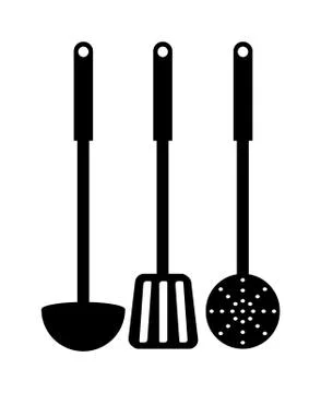 Three Patterns Black and White Vector Illustration イラスト素材