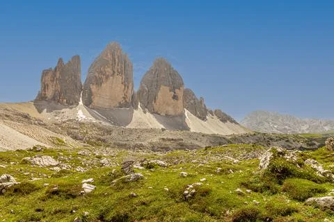 Three peacks of Lavaredo, Stock Photos