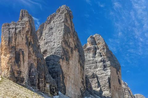 Three peacks of Lavaredo, Stock Photos