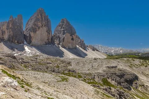 Three peacks of Lavaredo, Stock-Fotos