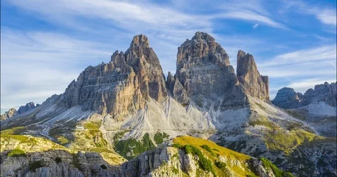 Three Peaks of Lavaredo Stock-Footage 117229825