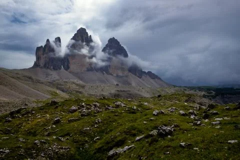 Three peaks of Lavaredo Foto stock