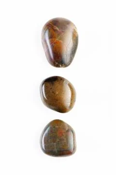 Three pebbles Stock Photos