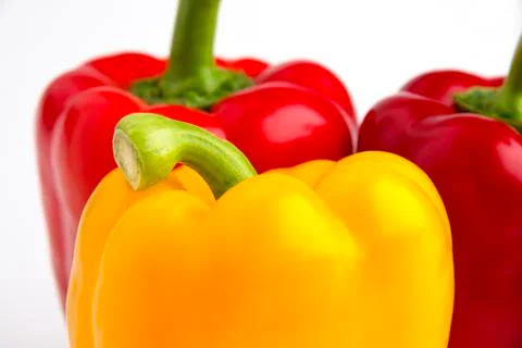 Three peppers Foto stock
