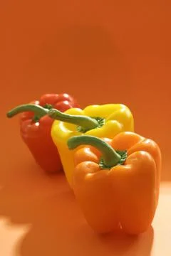 Three Peppers Stock Photos