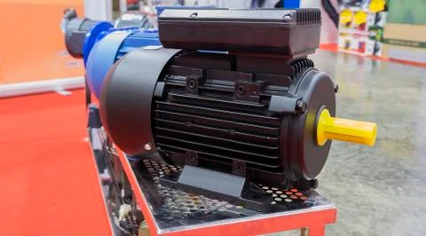 The three phase motors Stock Photos