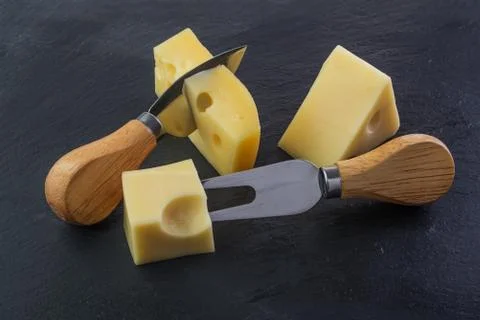 Three pieces of cheese Photos