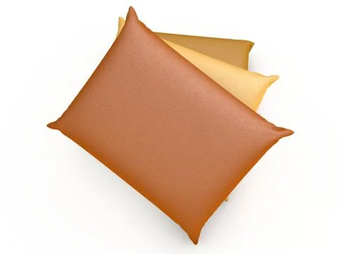 Three pillows Stock Illustration