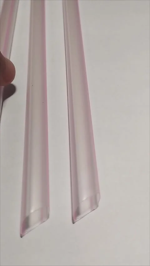Three pipettes striped boba ice Stock Footage 294876248