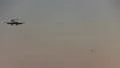Three planes on approach HD Footage