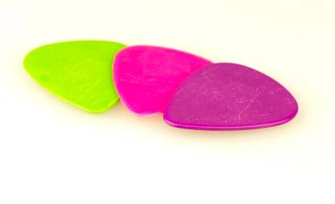 Three Plectrum Close Up Stock Photos