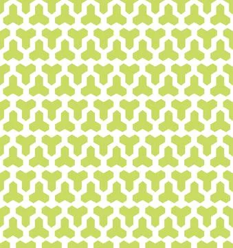 Three Point Green Geometric Shape White Background 스톡 일러스트