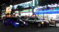 Three Police Cars At An Incident Outside Fussa Train Station Tokyo 02 4K 4k or 4k+ Resolution