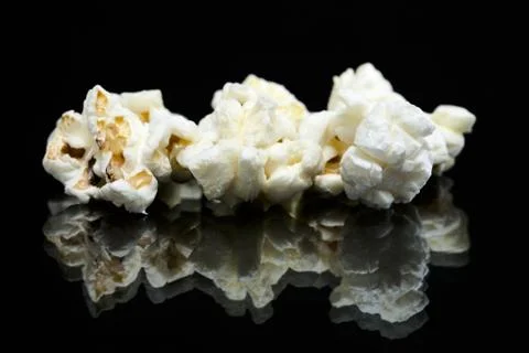 Three popcorn Stock Photos