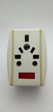 Three Prong Multi Plug T Stock Photos