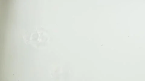 Three Rain Water Droplets Slow Motion Background Backdrop Video stock 246988958