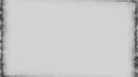 Three rectangular frames with distressed burnt edges with each border Stock Footage 345217952