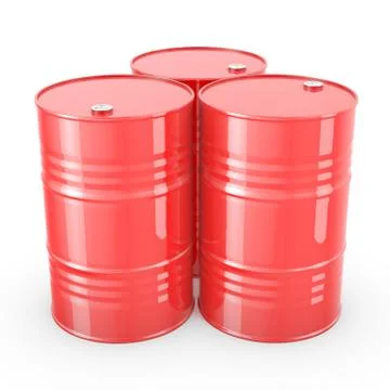 Three red barrels Illustration