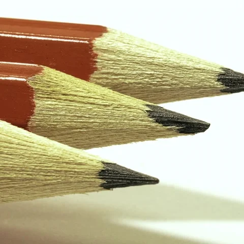 Three Red Pencils 스톡 동영상 232419280