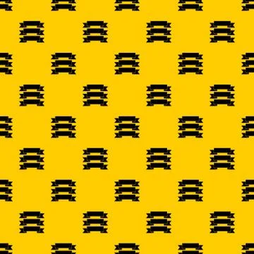 Three ribbons pattern vector Stock Illustration