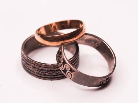 Three rings Foto stock