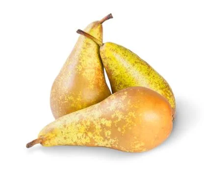Three ripe pears Stock-Fotos