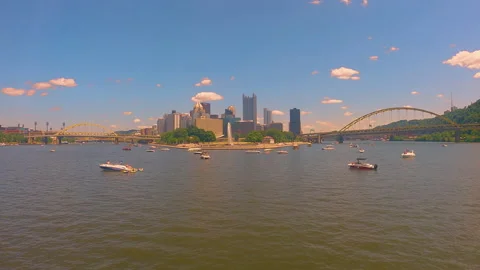 Three Rivers Confluence 스톡 동영상 222033866