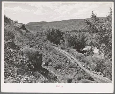 Three roads used in the development of the community of Santa Clara, Utah.... Stock Photos