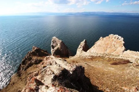 Three rocks Stock Photos