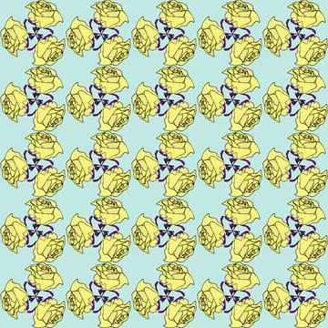 Three roses Stock Illustration