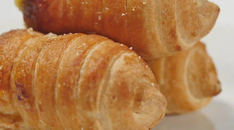 Three rotating cannoncini. 스톡 동영상 56636828