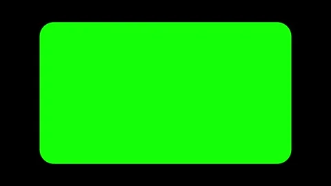 Three rounded green rectangles displayed horizontally against solid black 스톡 동영상 345217284