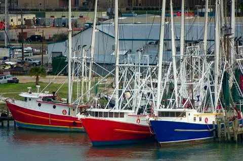 Three Sailboats Stock Photos