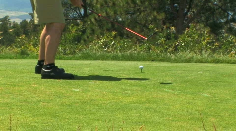 Three Scenes of Golf (2 of 5) Stock Footage 113825