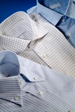 Three shirts for men Stock Photos