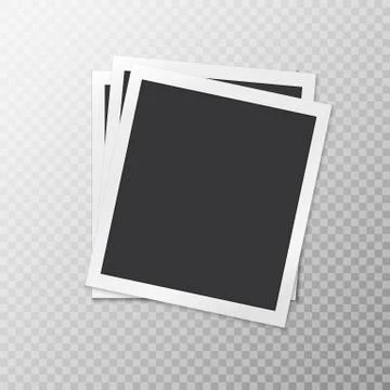 Three simple photo frames Stock Illustration
