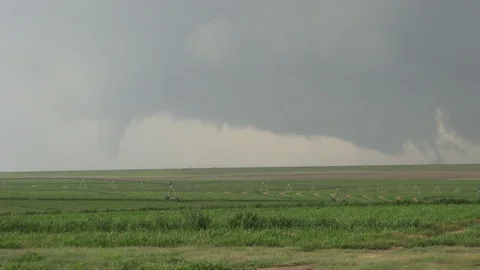 Three Simultaneous Tornadoes in Kansas Video stock 85680499