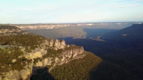 The Three Sisters, Blue Mountains 스톡 동영상 80618037