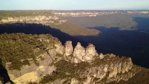 The Three Sisters, Blue Mountains Video stock 80619353