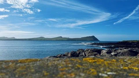 Three Sisters Mountain Formation : County Kerry Ireland 写真素材