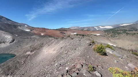 Three Sisters Oregon: Chambers Lakes Stock Footage 221720172