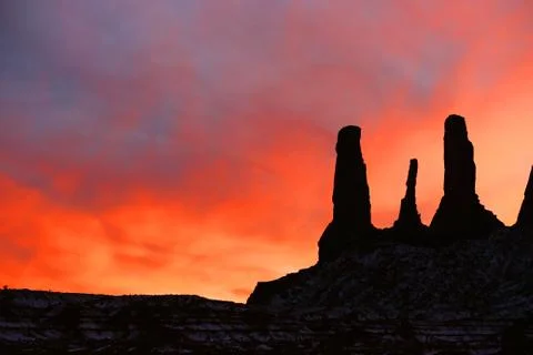 The three sisters Stock Photos