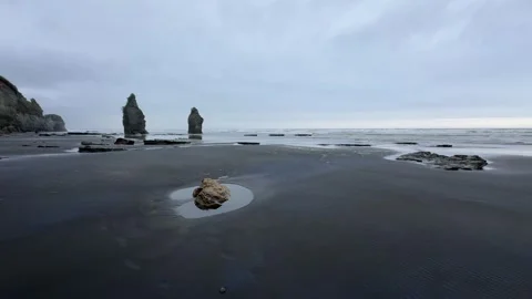 Three sisters rocks Stock Footage 323580196