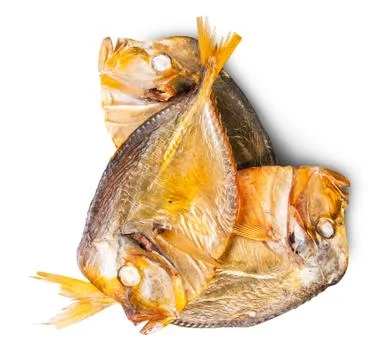 Three smoked moonfish Foto stock